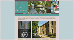 Desktop Screenshot of chanteraine.net